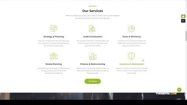 Consultivo - Business Consulting and Investments WordPress Theme financial corporate Kaede смотреть онлайн