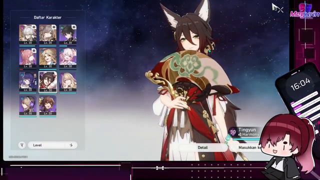 【HONKAI : STAR RAIL】Sambil nunggu sua- Jing Yuan, pen grinding【VTuber ID】 смотреть онлайн