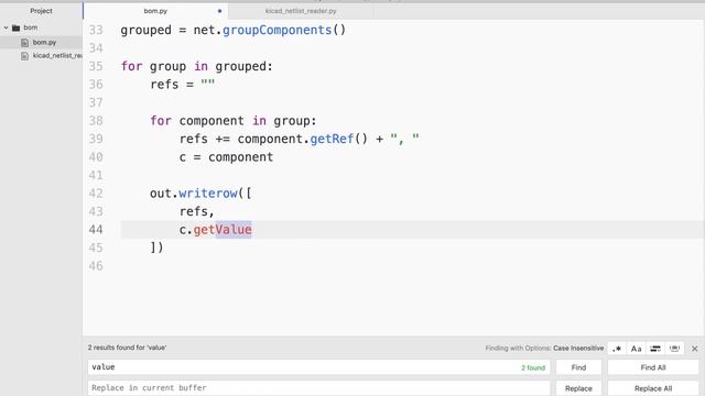 Custom Python scripting for creating BOM in KiCad смотреть онлайн