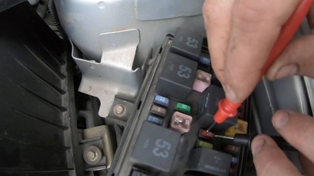 АВТОЭЛЕКТРИКА/как проверить предохранители мультиметром не снимая с автомобиля смотреть онлайн
