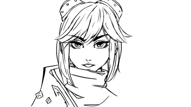 Layla Fanart | Blazing Gun | MLBB смотреть онлайн