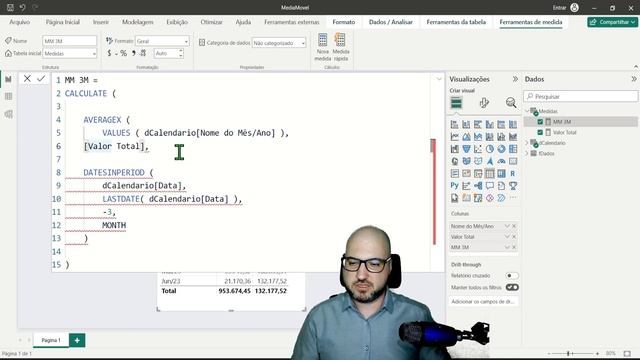Dominando MÉDIAS MÓVEIS no Power BI com DAX avançado! Parte 1/4: CALCULATE, DATESINPERIOD, DATEADD смотреть онлайн