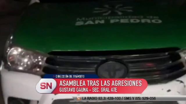 Gremios municipales piden mayor seguridad para el personal de tránsito смотреть онлайн