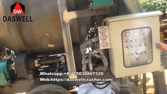 Daswell concrete mixer pump смотреть онлайн