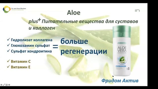 Гели Алое Вера от LR - основа  Здоровья и Долголетия.Доктор Свен Верхан.Германия.