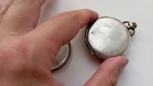 ЧАСЫ СЕРЕБРЯНЫЕ ХРОНОМЕТР! смотреть онлайн