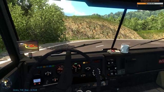 ETS 2 Крымск-Анапа. везем амартизаторы смотреть онлайн