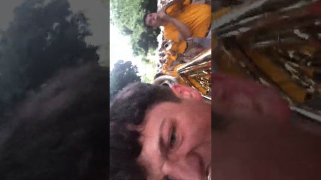 Trombone Cam | LSU Tiger Band March down the hill 2019 смотреть онлайн