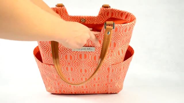 Petunia Pickle Bottom Tailored Tote Diaper Bag Review