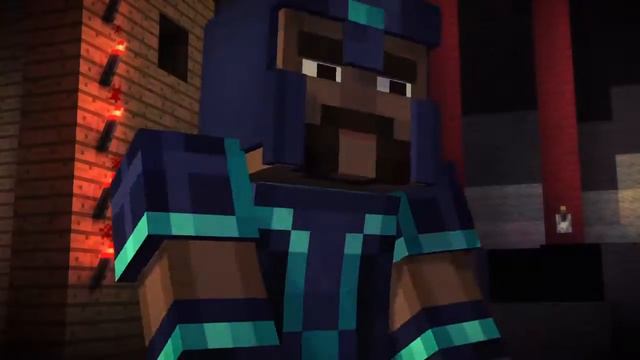Minecraft: Story Mode Episode 1 Joining with gabriel to help lucas смотреть онлайн