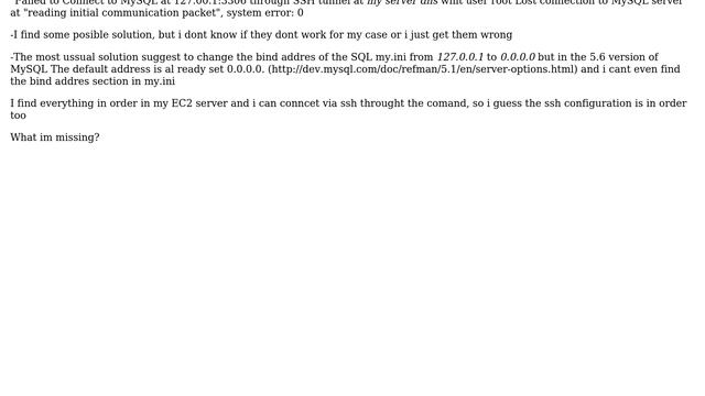 "Cannot open SSH Tunnel" on MySQL (corrected) (2 Solutions!!) смотреть онлайн