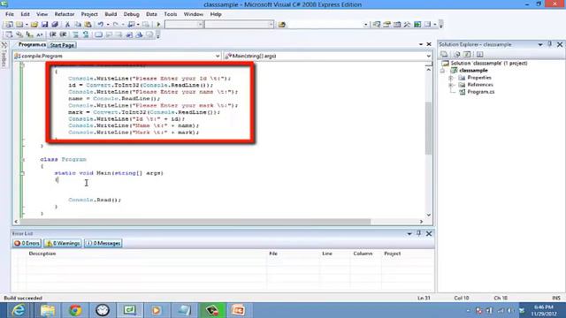 How to Define a Class in C# смотреть онлайн