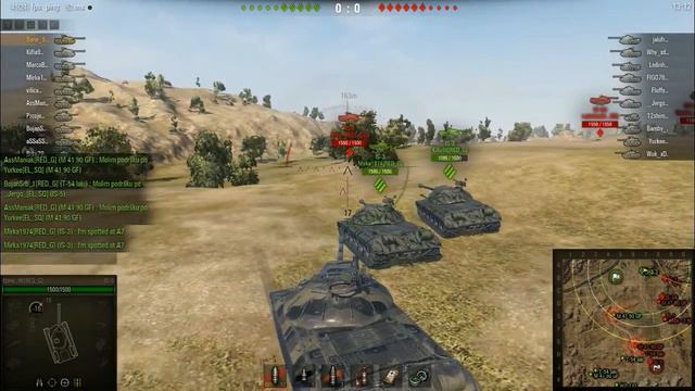 World of Tanks - RED_G vs EL_SQ - Stronghold смотреть онлайн