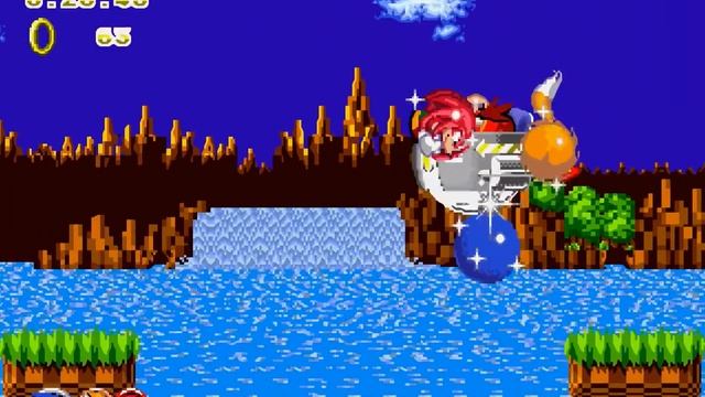 Sonic Classic Heroes: Green Hill Zone Act 3 (Team Sonic) [1080 HD] смотреть онлайн