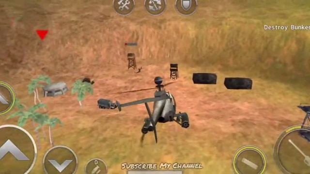 Gunship Battle| Helicopter Attack| Episode 1 | Mission 1 | War| Military Fight Game | Mobile Gaming смотреть онлайн