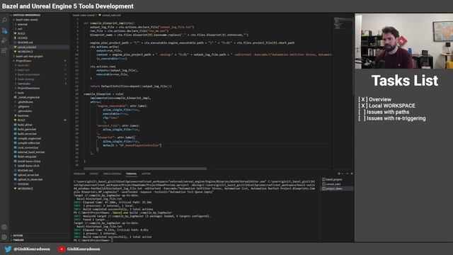 Game Dev Diary #5 - Trying to use Bazel to compile blueprints in Unreal Engine смотреть онлайн