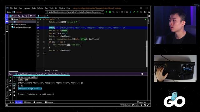 Golang Json Conversions - Built-in Json Library in Go смотреть онлайн