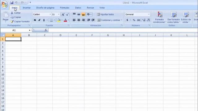 Curso Excel 2007. Tema1. Elementos principales de Excel смотреть онлайн
