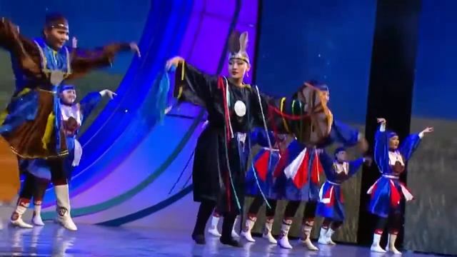 Mongolian National Dance / Монгольский национальный танец/Russia / Mongolia