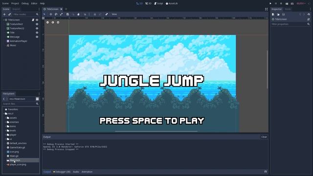 Godot 3 Platformer Example Project (Free Download) смотреть онлайн