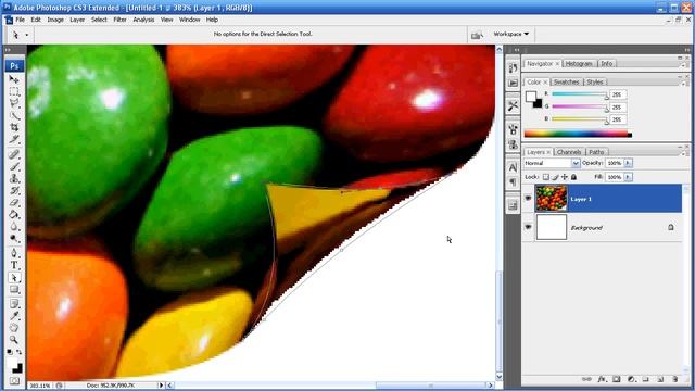 Photoshop Tutorial - Episode 16 - Page Curl смотреть онлайн
