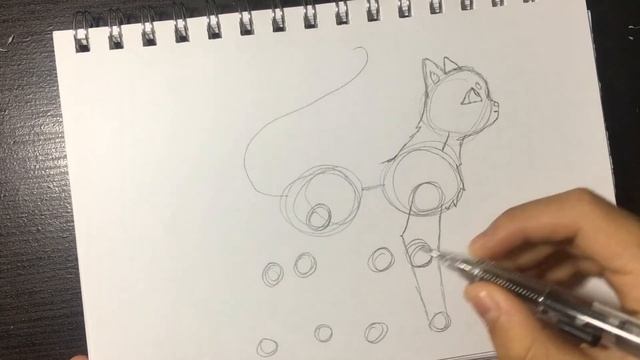How to draw a Warrior cat body смотреть онлайн