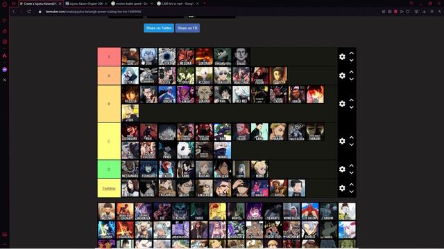 Ranking EVERY JJK Character (251): WHO"S THE STRONGEST!? смотреть онлайн