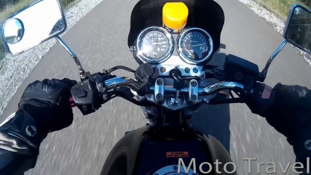Максимальная скорость HONDA CB 400 смотреть онлайн