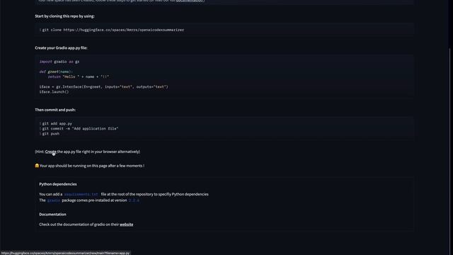 OpenAI Codex coding AI Product - Gradio UI on Hugging Face Spaces Deployment Tutorial смотреть онлайн