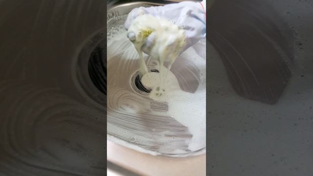 baking soda x pinesol ? sponge squeezing ASMR смотреть онлайн