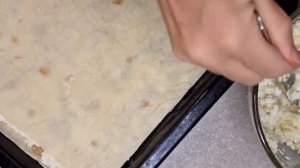 Лаваш с творогом "Милина". Вкусная выпечка из 4-х ингредиентов.