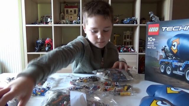 Lego 42112 Technic Betonmixer Unboxing смотреть онлайн