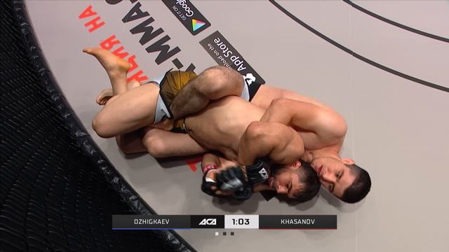 Азамат Джикаев vs. Солех Хасанов | Azamat Dzhikaev vs. Solekh Khasanov | ACA 161 смотреть онлайн