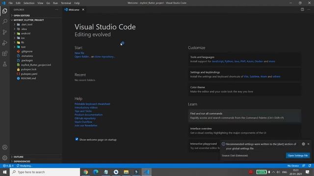 Create, Edit & Test First Flutter Project with Visual Studio Code -Demo with Installation of VS Cod смотреть онлайн