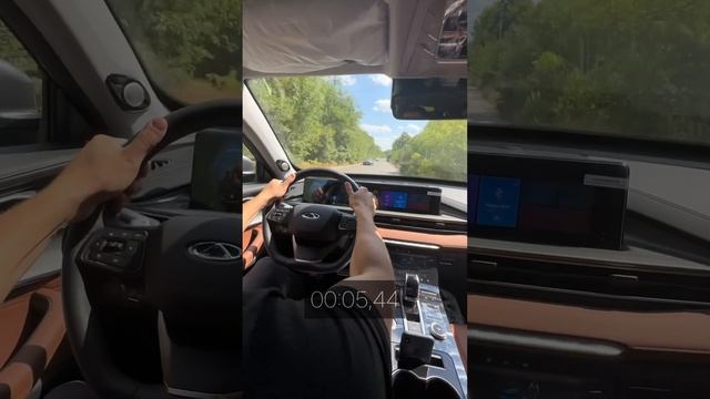 Разгон 0-100 км/ч на Chery Tiggo 8 Pro MAX | Acceleration 0-100 km/h Chery Tiggo 8 Pro MAX смотреть онлайн