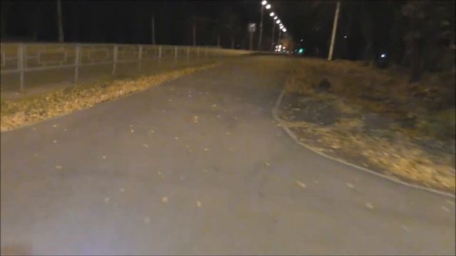 Пешеходный переход с умным освещением. Город Уфа. смотреть онлайн