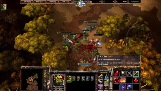 Warcraft 3 Co-op Campaign (Insane Difficulty) Orc 02 смотреть онлайн