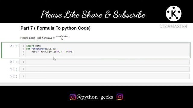 Formula To Python Code | Part 7 | Python In Telugu смотреть онлайн