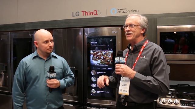 LG - Wallpaper TV w/ Google Assistant & smart appliances with ThinQ & Alexa - Interview - CES 2018 смотреть онлайн
