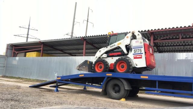 Погрузка bobcat s175 смотреть онлайн