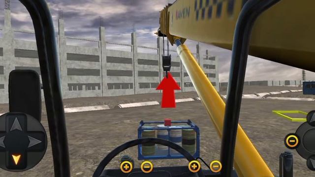 Crane Simulator Game Heavy Tonnage. смотреть онлайн