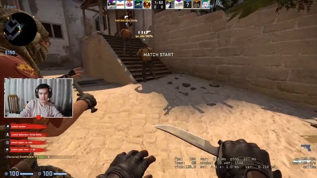 CS:GO | боты сильнее чем я | FACEIT 1 LVL смотреть онлайн