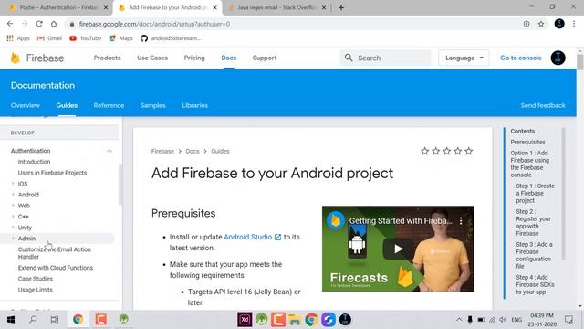 Firebase Phone Authentication (Part-4)| SOCIAL NETWORK | Hindi Tutorial 2020 смотреть онлайн