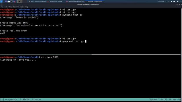 HackTheBox - Craft смотреть онлайн