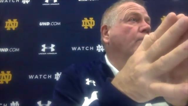 Brian Kelly Updates: Jack Coan's health, Drew Pyne's performance, any quarterback controversy? смотреть онлайн