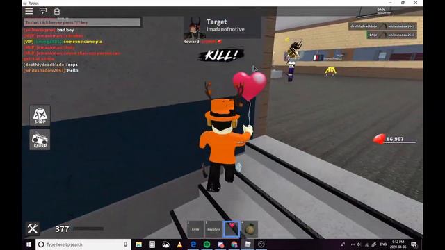 ROBLOX KAT ADMIN KNIFE COMPILATION (PART 1) смотреть онлайн
