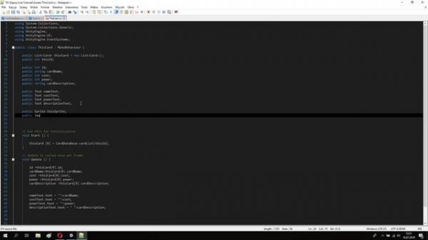 Unity Card Game: Loading Card Image From Database C# #03