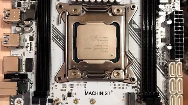 Обзор платы Machinist K9 (2673v3 & RTX 3060 Ti)