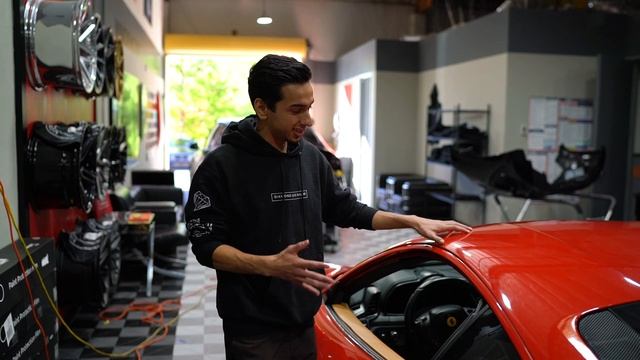 FERRARI 458 STEK DYNOblack PAINT PROTECTION FILM ROOF WRAP смотреть онлайн