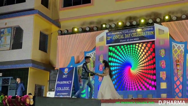 Tori_pai_lekhichi_mu_gita_tia_Shalini ||NEW DANCE SONG || IMT COLLEGE 32th ANNUAL FUNCTION/Best due смотреть онлайн